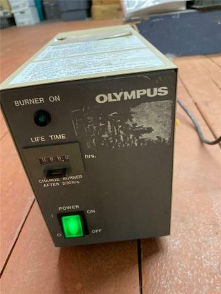 Olympus Bh2 - Rfl - T3 Lamp Power Supply For Microscope 120vac 100watt