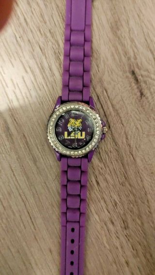 Lsu Rubber Band Watch Official College Watch From The Tigers