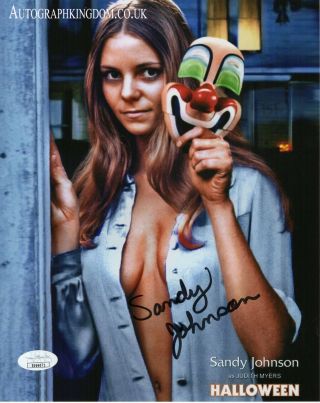 Sandy Johnson (judith Myers / Halloween) 8 X 10 " Autographed Photo (reprint 1)