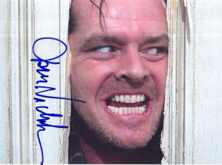Jack Nicholson 8 X 10 Autographed Photo The Shining | Batman (reprint 250)