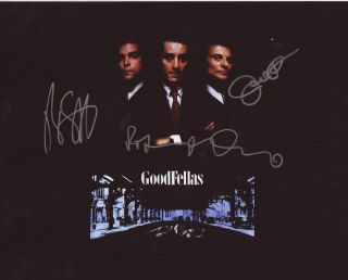 Goodfellas Cast Autograph Signed Pp Photo Poster