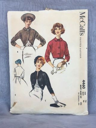 Mccall Vintage Sewing Pattern Mccall 