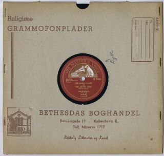 78 Rpm Charles Chaplin Singing Limelight Danish 1952 Scandinavia Only 10 " Ex -