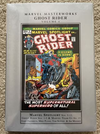 Marvel Ghost Rider Masterworks Volume 1.  &