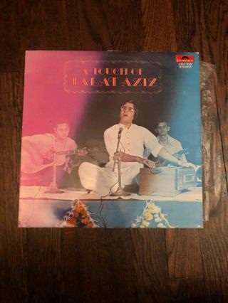 A Touch Of Talat Aziz,  1980 Rare Lp Record Orig Vinyl India Hindi Ghazal Ex