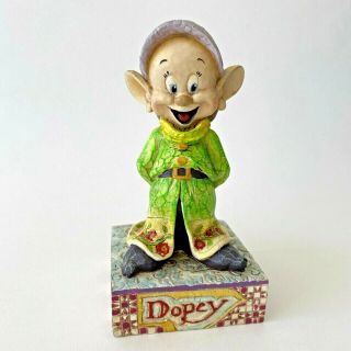 Jim Shore Dopey Disney Traditions “simply Adorable” 4005217
