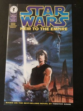 Star Wars Heir To The Empire 1 Dark Horse 1st Admiral Thrawn Key Vf/nm 9.  0