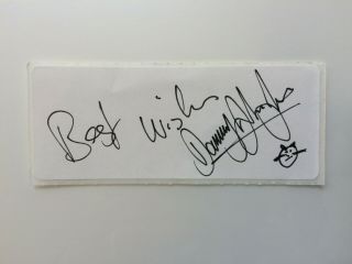 Danny John - Jules - Red Dwarf - Death In Paradise - Small Hs Autograph