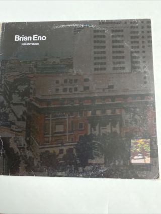 Brian Eno - Discreet Music Lp Uk Obscure 1976 (obs 3 - A) Vinyl/ Vg Sleeve