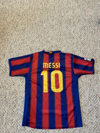 Unicef Lionel Messi Soccer Jersey Men’s Size Large 3