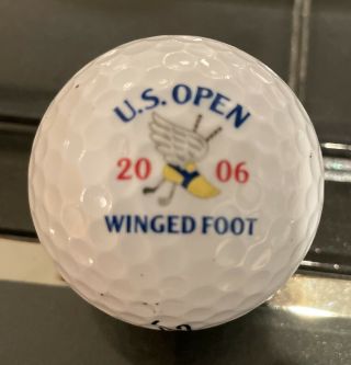 2006 Pga Us Open Winged Foot Logo Golf Ball