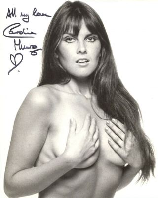 007 Bond Girl Caroline Munro Signed Sexy Busty Topless 8x10 Photo