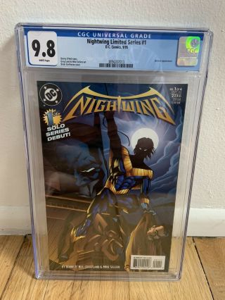 Nightwing Limited Series 1 Cgc 9.  8 White Pages (1995) Dc Comics Batman