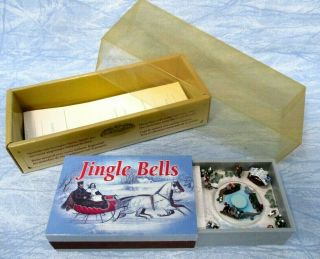 Mr Christmas Vintage Jingle Bells Matchbox Melodies Gold Label Music Box