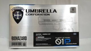 Resident Evil Bio Hazard Albert Wesker Model Umbrella Tokyo Marui Samurai Edge