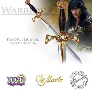 LIMITED EDITION Xena Warrior Princess 10th Anniversary 18kt Gold Sword 0086 2