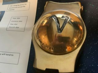 Science Fiction T.  V.  Show Prop Voyager Omni Model Solid Brass