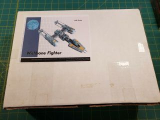 1/48 Star Wars Y - Wing Fighter Kit In Open Box,  Rare,  Out Of Production