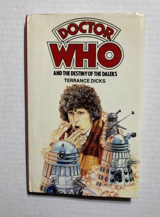 Doctor Who And The Destiny Of The Daleks Hardcover Book Not Ex Library ‘79 Rare