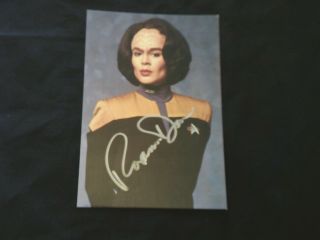 Star Trek Voyager Hand Signed Photo Roxann Dawson As B 