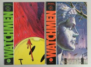 Watchmen 1 - 12 (1986) FN Complete Series Alan Moore Dave Gibbons DC Comics 2