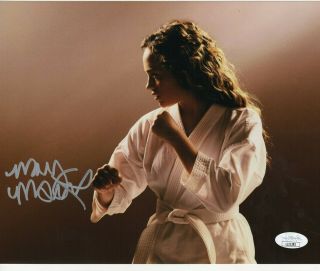Mary Mouser (samantha Larusso) 8 X 10 " Autographed Photo Cobra Kai (rp 2005)