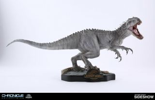 Sideshow Chronicles Jurassic World Final Battle Indominus Rex Diorama Statue Par