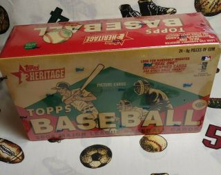 2004 Topps Heritage Baseball Box Hobby Factory Rare Now 1955 Style