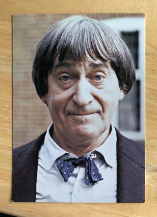 Patrick Troughton As The Dr Official Bbc Postcard Doctor Who