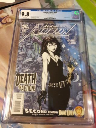 Action Comics 894 Cgc 9.  8 Death Appearance