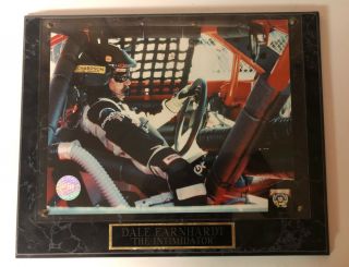 Dale Earnhardt Sr Plaque " The Intimidator " Racing