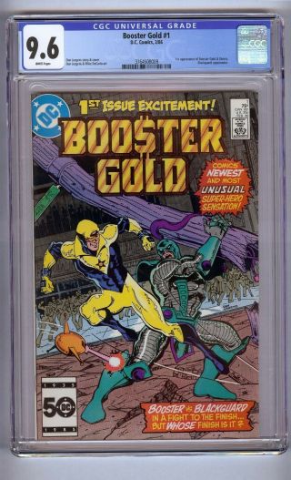 Booster Gold 1 Cgc 9.  6 1st Appearance Of Booster Gold & Skeets