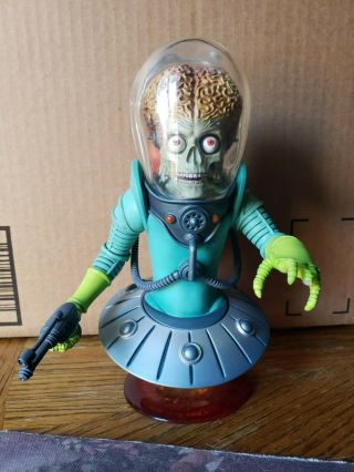 Gentle Giant; " Mars Attacks " Martian Mini Bust 2012 Sdcc Exclusive - 15/550