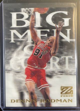 Dennis Rodman - 1997 - 98 - Skybox - Z - Force - Big Men On Court 14 Bmoc