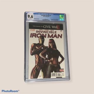 Marvel 9.  6 Invincible Iron Man 7 Riri Williams 1st Appearance
