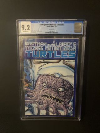 Teenage Mutant Ninja Turtles 7 - Mirage 1989 Cgc 9.  2 - 2nd Print Tmnt