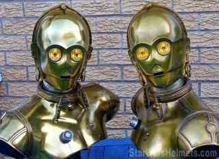 Sideshow C - 3po Life - Size 1:1 Bust 18/750 Rare First Edition Le - Watch Video