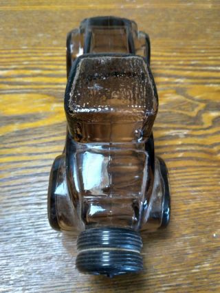 Vintage Avon - Sterling Six Spicy After Shave Empty Glass Bottle Car