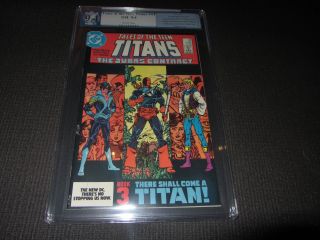Tales Of The Teen Titans 44 Pgx 9.  4 (perez) 1st Nightwing (cgc)
