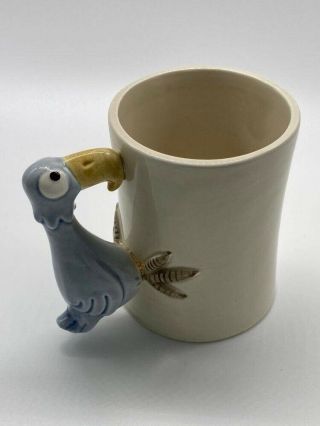 Fitz And Floyd Bird In Hand Coffee Mug
