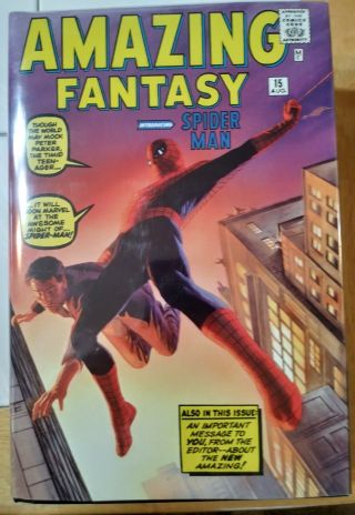 Spider - Man Omnibus Vol 1 Hc Variant Ross Cover 2007