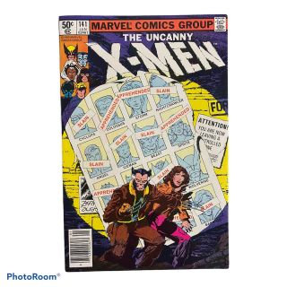 X - Men 141 Days Of Future And Past Newsstand - Marvel Bronze Age Comic - Key Issue