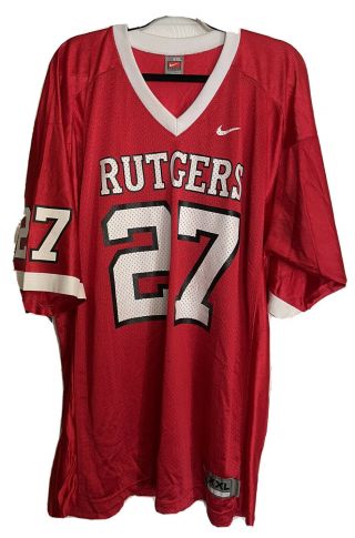 Ray Rice - Rutgers Scarlet Knights Football Jersey - Adult 2xl