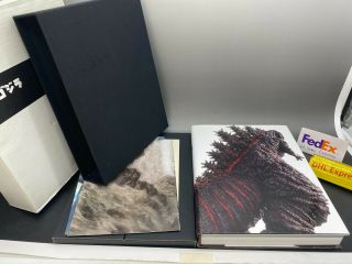 The Art Of Shin Godzilla Photo Book Color With Two Posters First Edition 2016