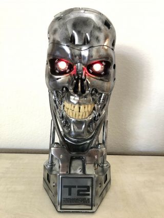 Sideshow T2 Terminator 2 T - 800 Combat Endoskeleton Bust Stan Winston 1:1 Scale