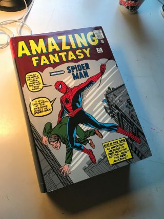 The Spider - Man Omnibus Vol 1 Lee Ditko Oop Marvel Comics Spiderman 2007