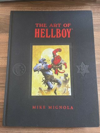 The Art Of Hellboy 1st Print Signed By Mike Mignola