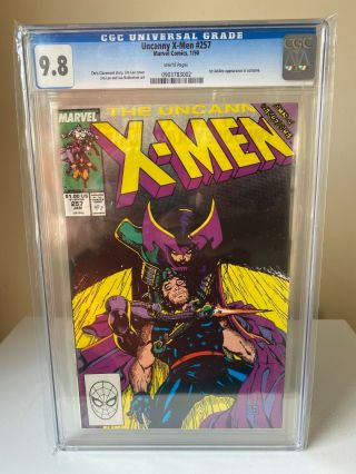 Marvel 1989 Uncanny X - Men 257 Cgc Graded White Pages 1st Jubilee In Costume
