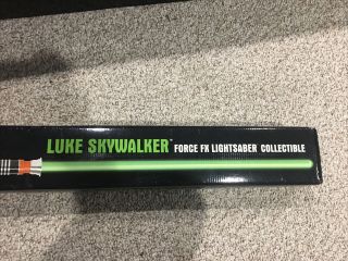 Master Replicas Luke Skywalker Ep6 Force Fx Lightsaber Sw - 212 Boxed Jedi