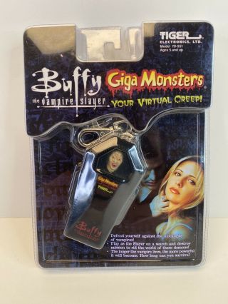 Rare Tiger Electronics Buffy The Vampire Slayer Giga Monster Pet 1999 Htf